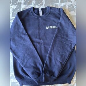 Black hole Skate shop - Men's Navy blue crewneck Sweater 🛹